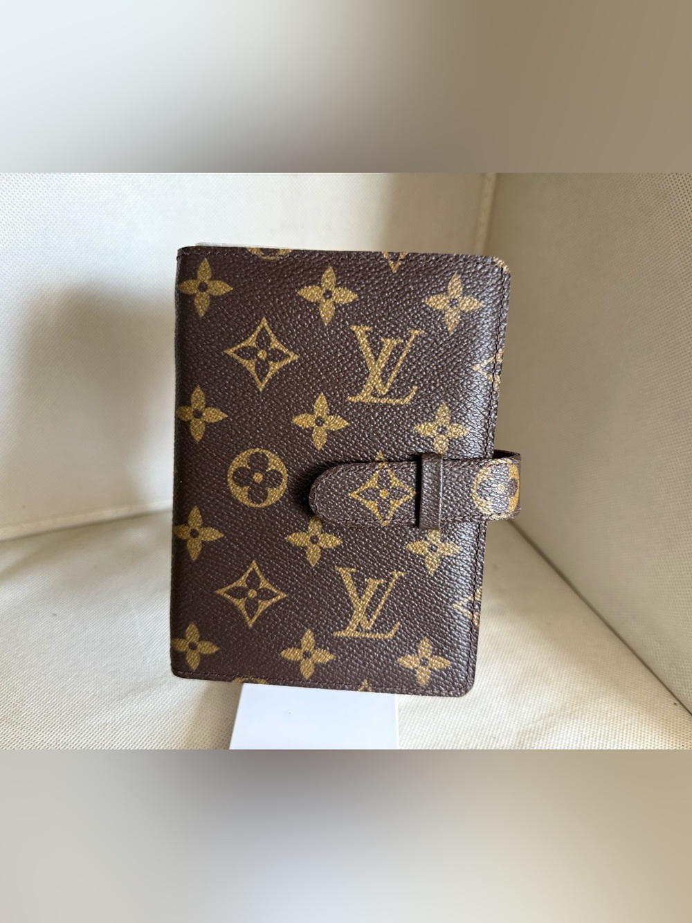 LOUIS VUITTON Monogram Pochette Photo Case M58817 LV Auth BA6033